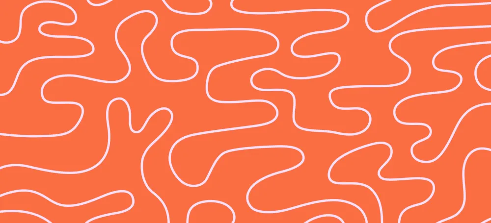 decorative orange background