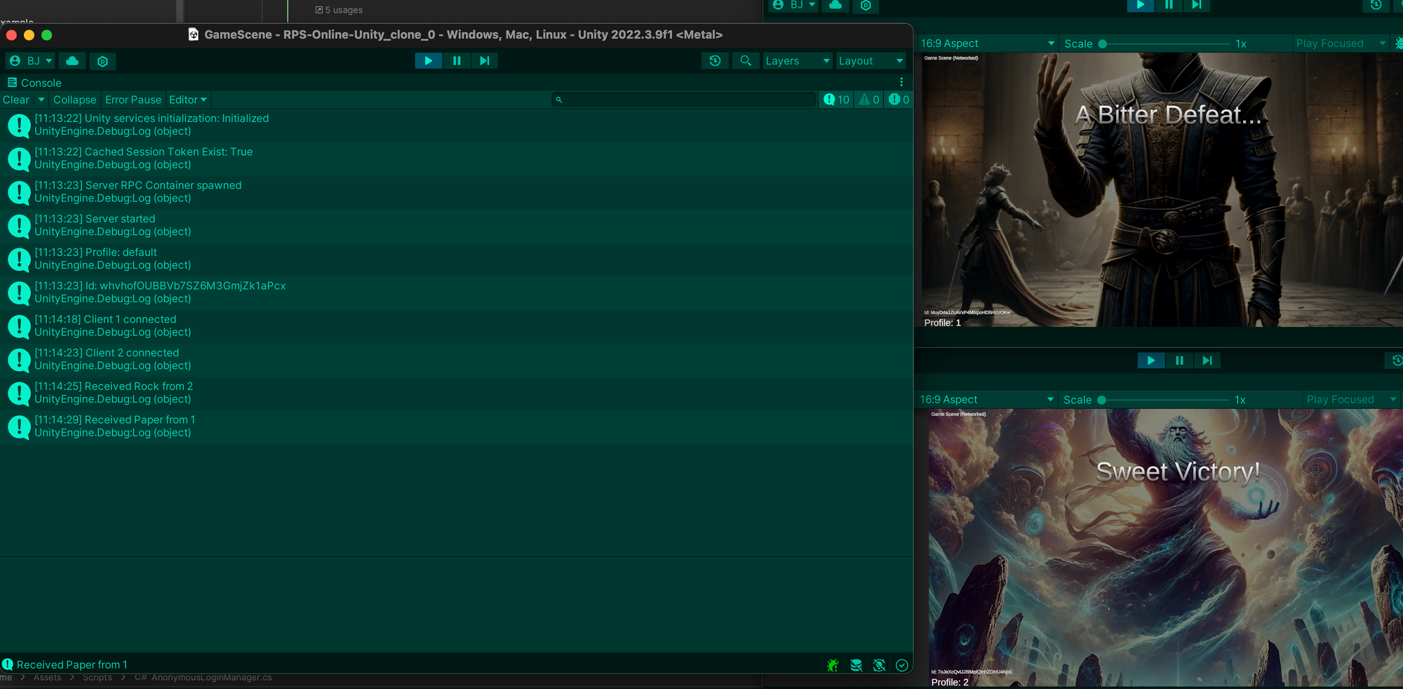 Screenshot from my prototype developed during the hackathon