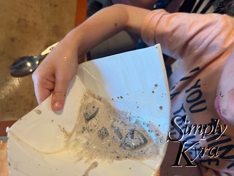 With extra for the kids to eat. 