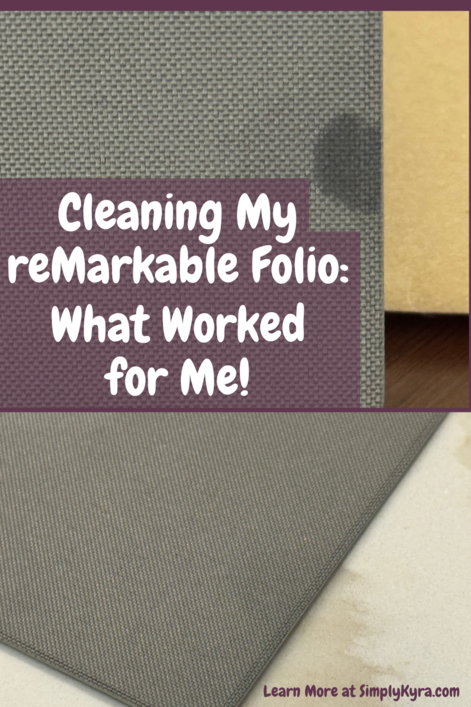 Pinterest geared image showing my post title, images from below, and my main URL.