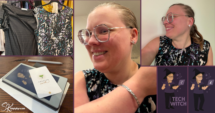 Collage of generated image, idea, and jewelry... the setup.