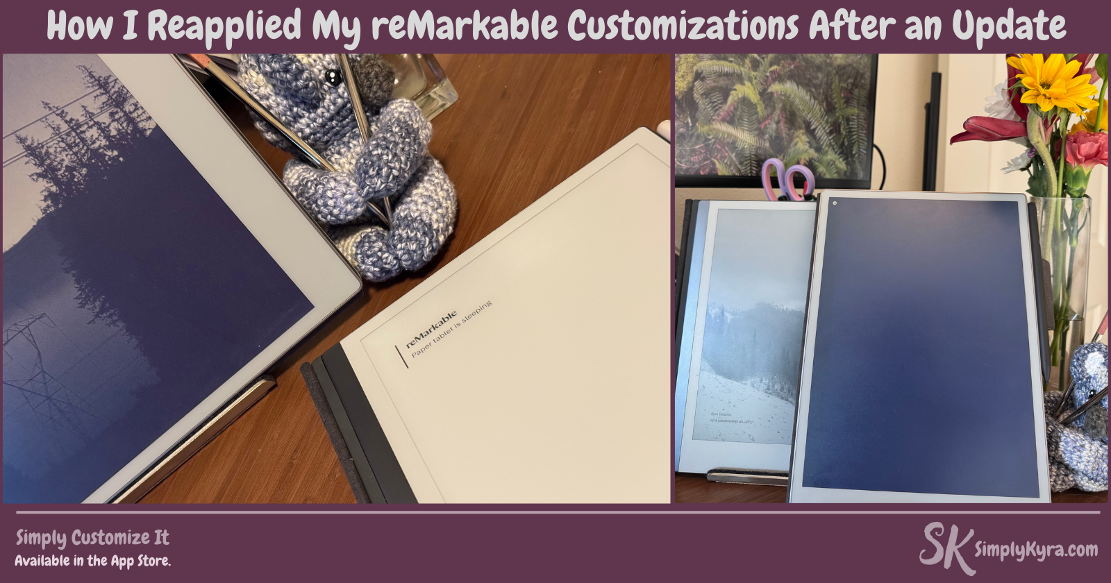 Restoring My Custom reMarkable Setup After an Update