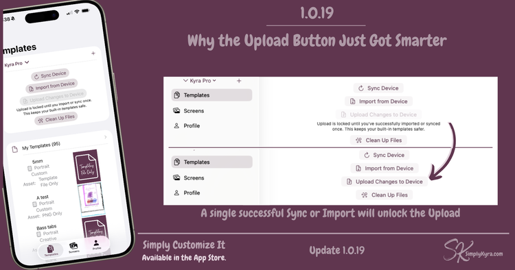 Simply Customize It 1.0.19: Why the Upload Button Just Got Smarter