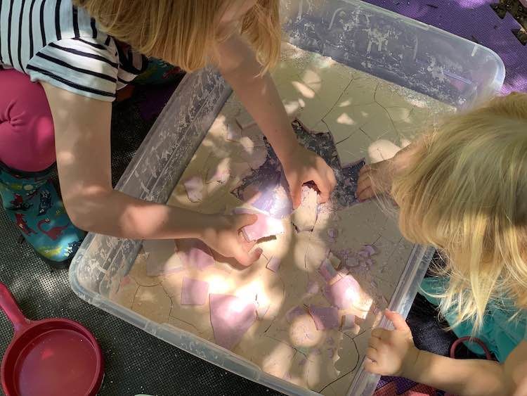 Dried Out Oobleck (Oobleck Sand)