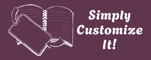 Simply Customize It!