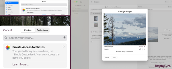 Simply Customize It Update: Photo Library Bug Fixed and Mac Catalyst Can Browse Photos Too!