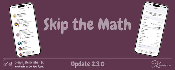 Simply Remember It 2.3.0: Skip the Math
