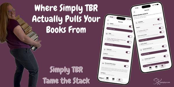 Where Simply TBR Actually Pulls Your Books From