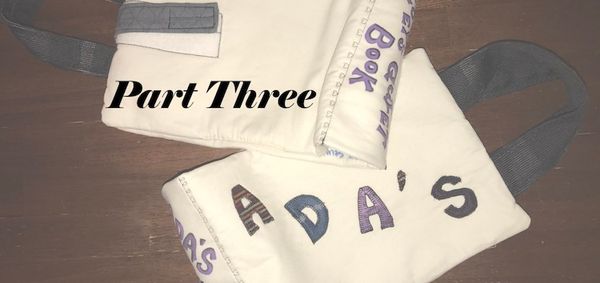 Quiet Book Cover - Part Three of Four