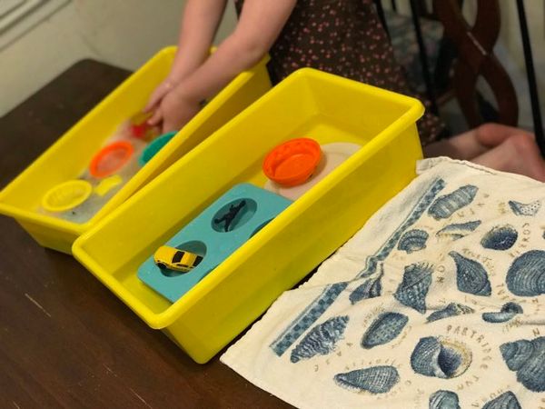 Cleaning the Dusty Musties Sensory Station