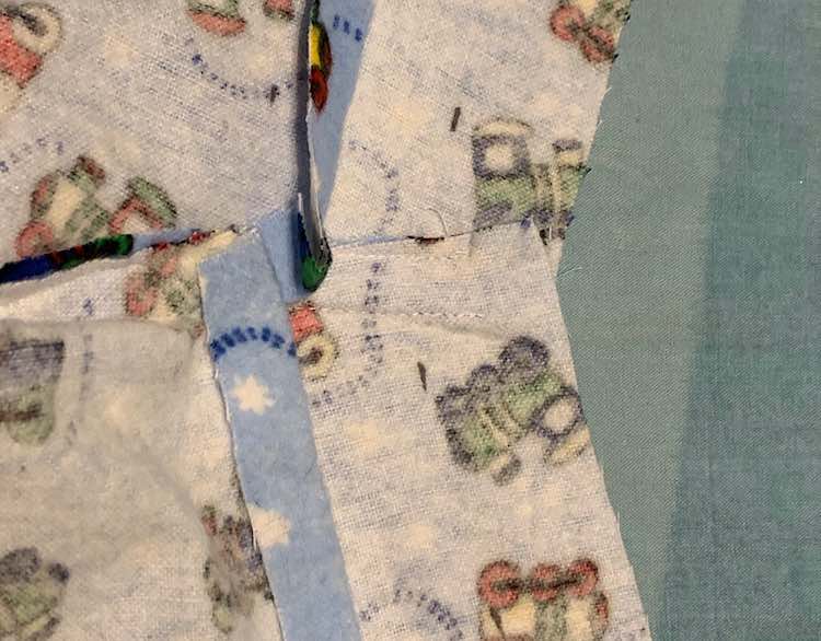 Both bodices marked and one of them pressed.