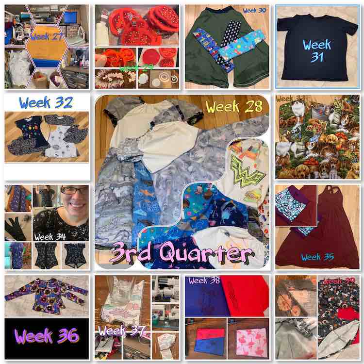 The "3rd Quarter" collage composed of all the last thirteen images shown above.