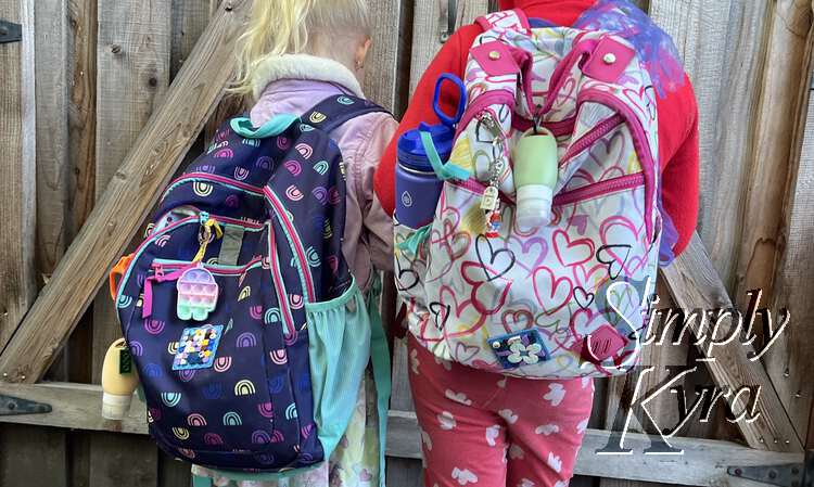 attach keys to kids backpack Simple Ways We Got Our Backpacks School Worthy