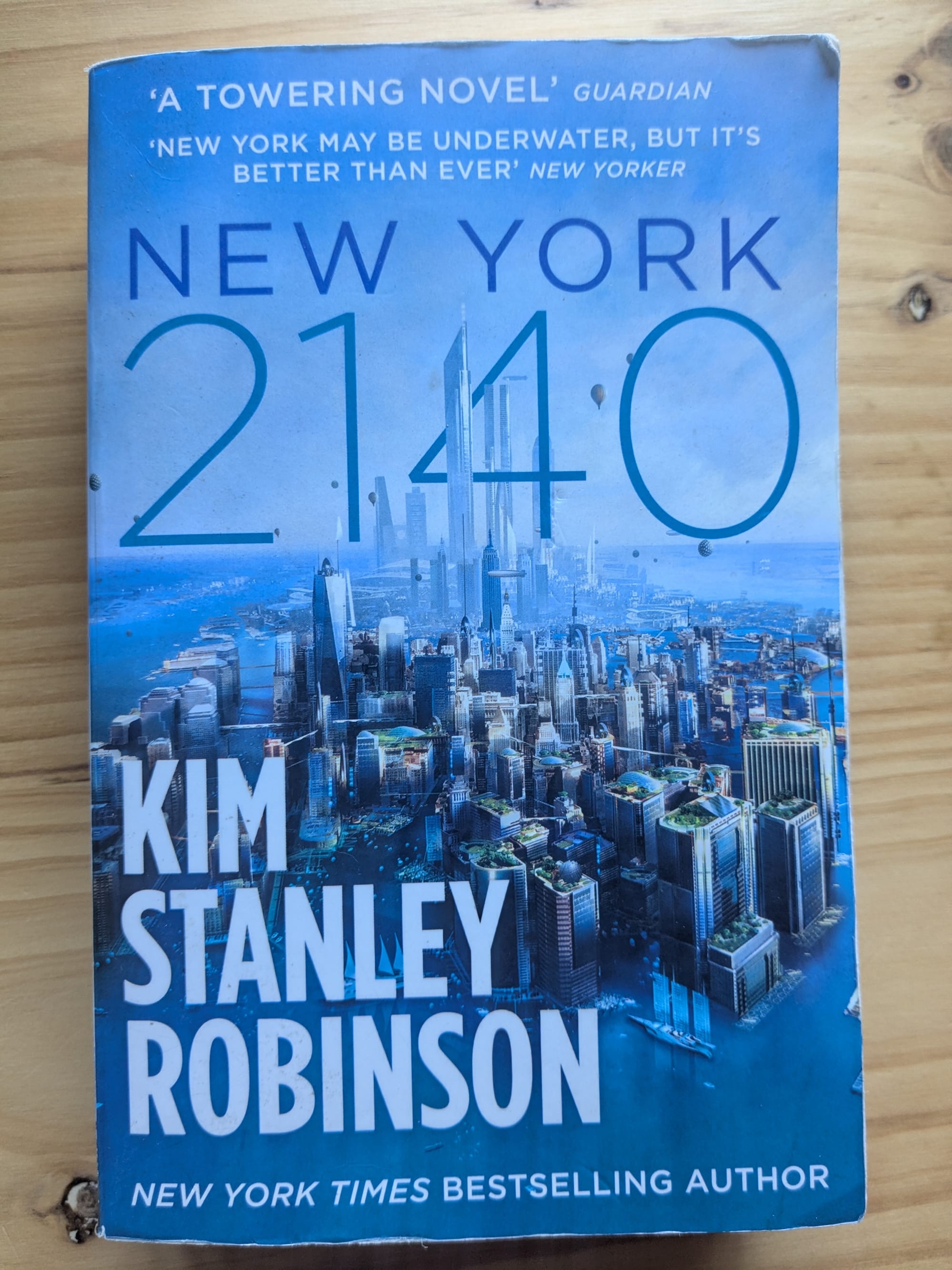 New York 2140 book cover
