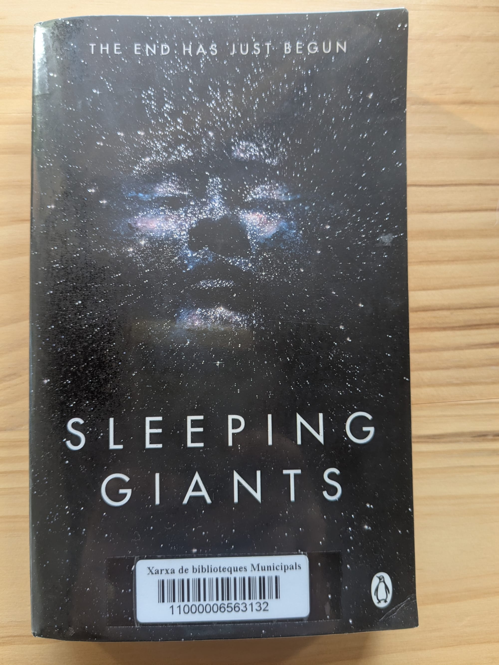 A picture of the bookcover for Sleeping Giants by Sylvain Neuville