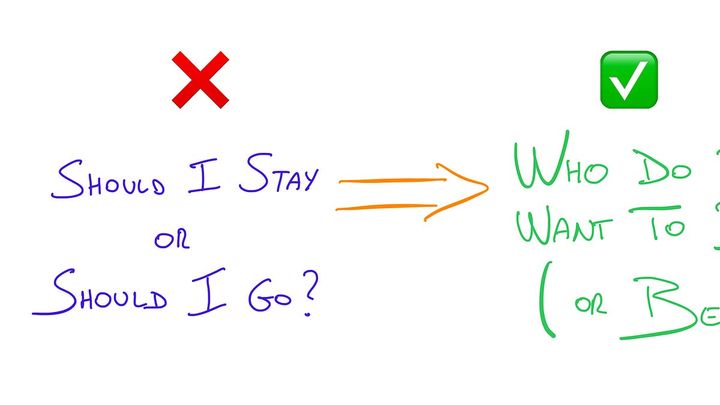 Should I stay or should I go? Great song, lousy career strategy