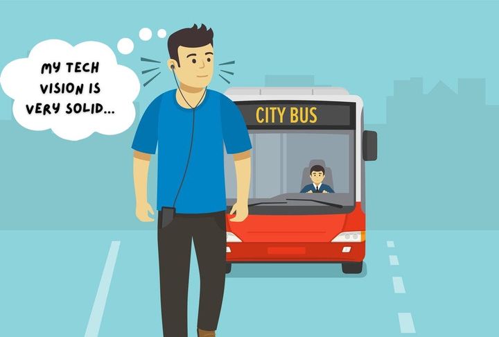 The Bus Factor of Your Tech Vision Should not be 1