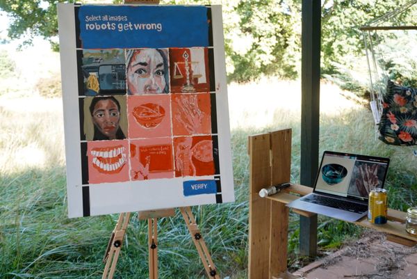 Completely Artistic Paintings to Tell Computers and Humans Apart (2024)