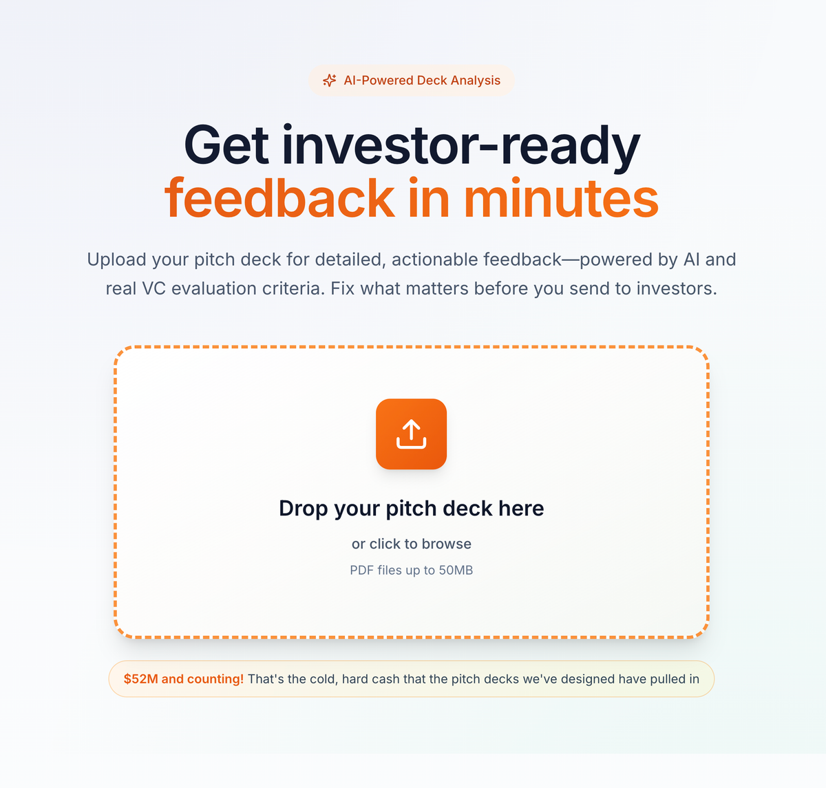 How to get investor-ready feedback on your pitch deck