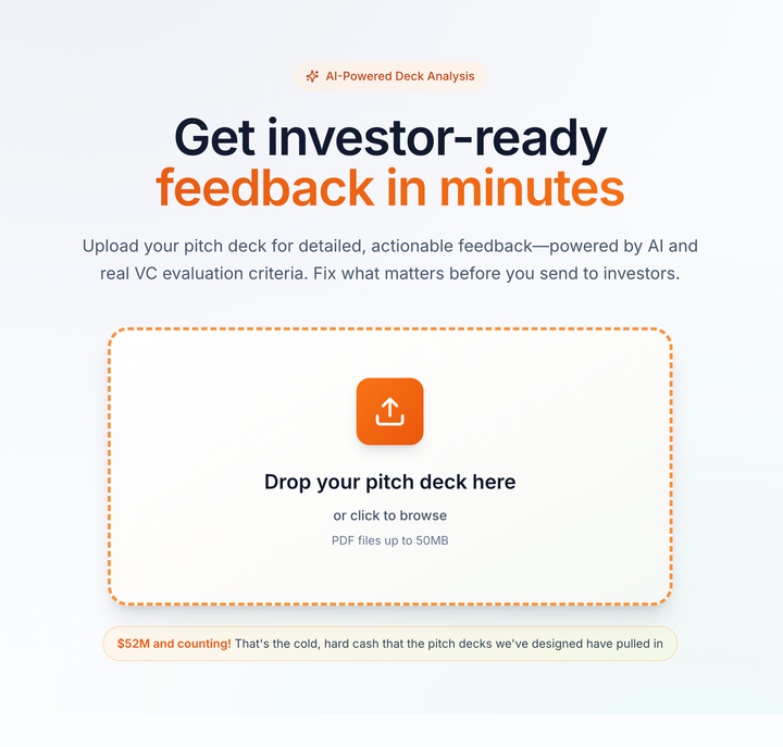 How to get investor-ready feedback on your pitch deck