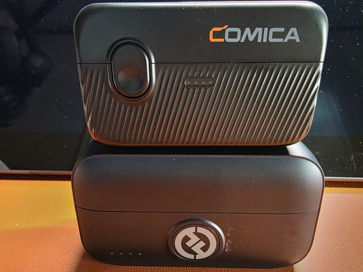 Wireless Microphones - Comica Vimo Me and Hollyland Lark M3