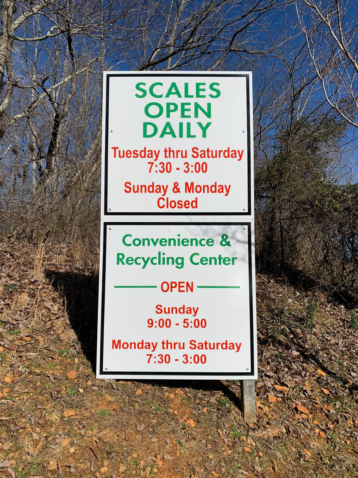 South Cheatham offering free dump Oct. 28