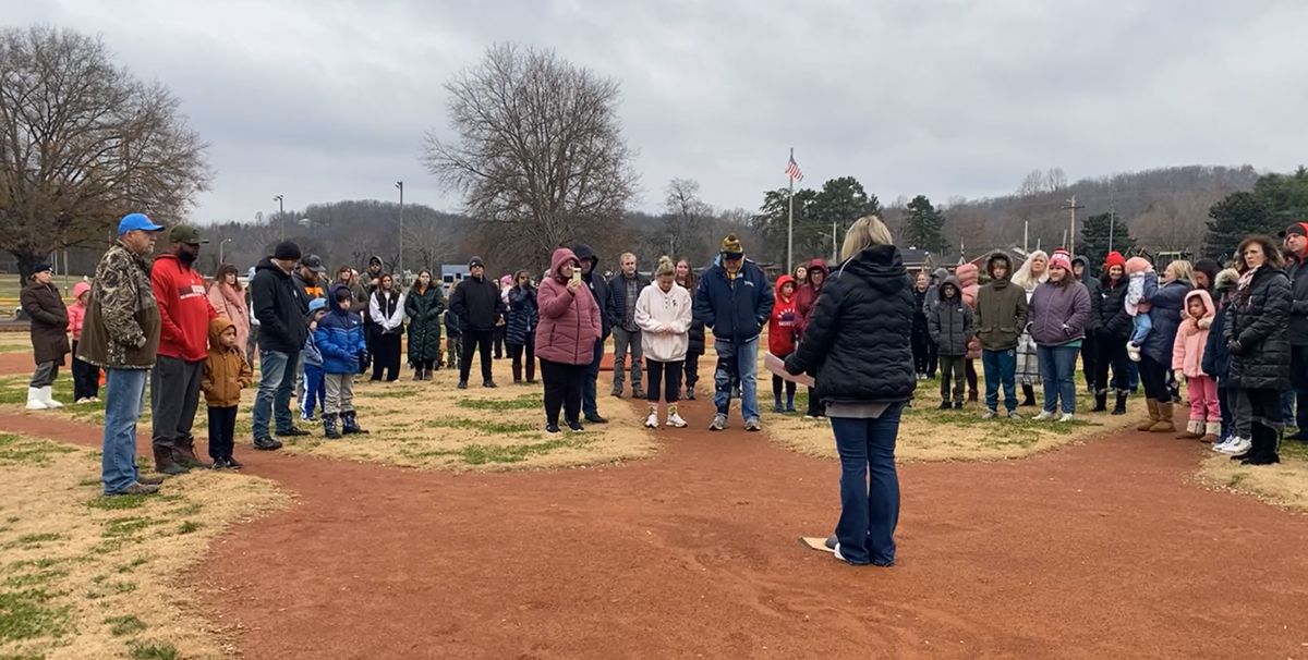 Pegram community holds prayer circle for 9-year-old boy in critical condition
