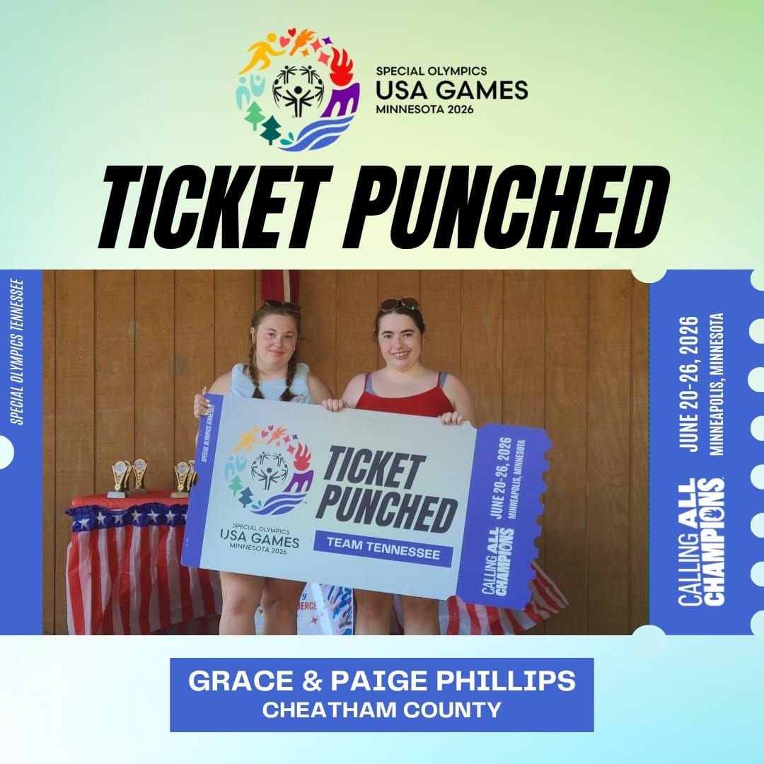 Sisters to represent Cheatham County at 2026 Special Olympics USA Games