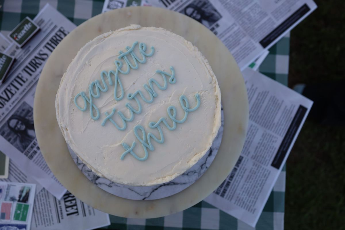Photos: The Gazette celebrates its third birthday