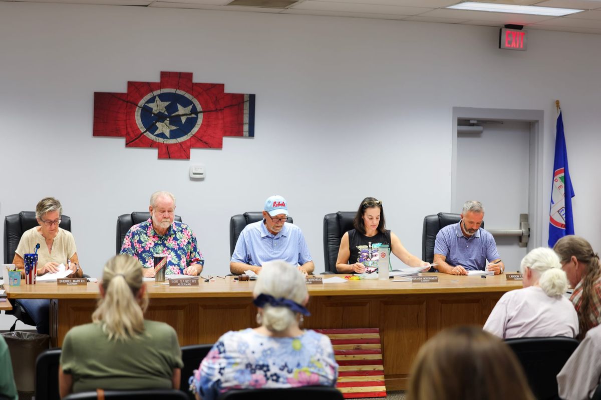 Lyon, Martin sworn in as Pegram's next aldermen