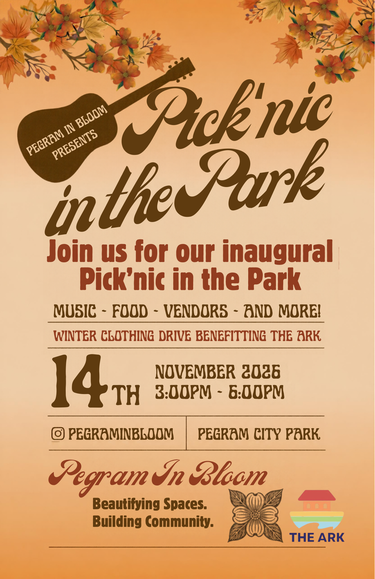New ‘Pegram in Bloom’ group to launch with free community picnic Nov. 14