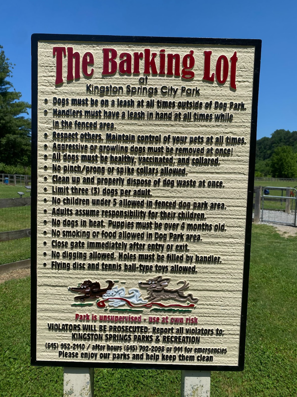 Bring your furry friends to the Barking Lot