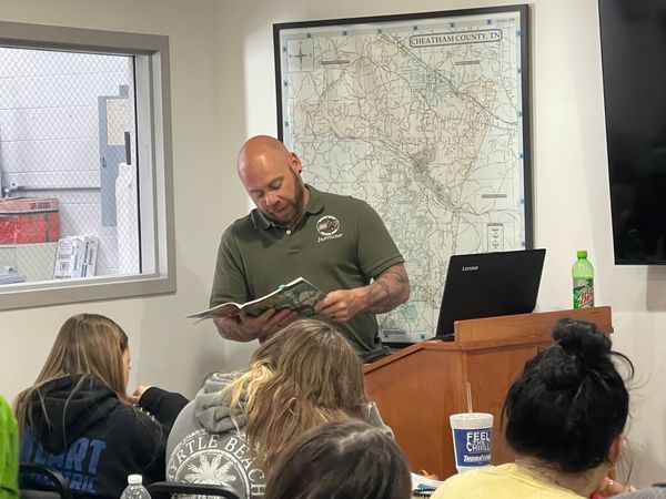 Bubba Parker holds hunter education course in KS