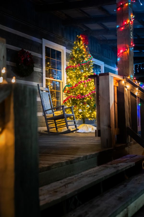 South Cheatham library holds Christmas tree lighting