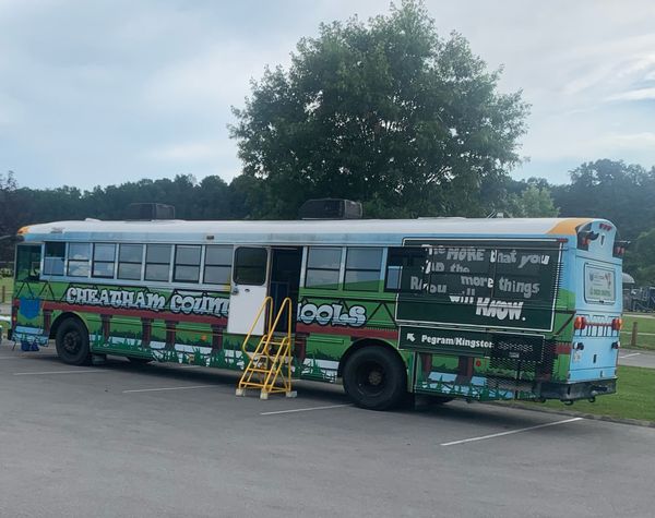 Cheatham's STEM/Book Bus completes another summer tour