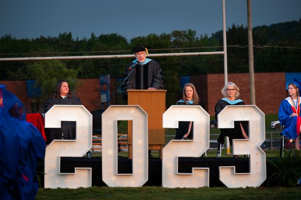 HHS Principal Rector welcomes back students