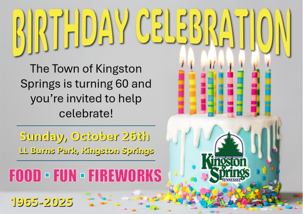 Kingston Springs to celebrate 60th anniversary