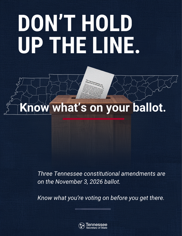 Cheatham County Administrator of Elections Encourages Voters to Plan Ahead