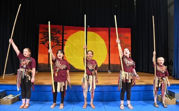 Pegram Elementary stages free performance of 'The Lion King'
