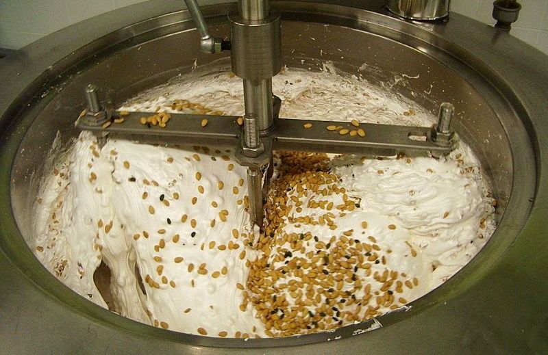 Nougats in making
