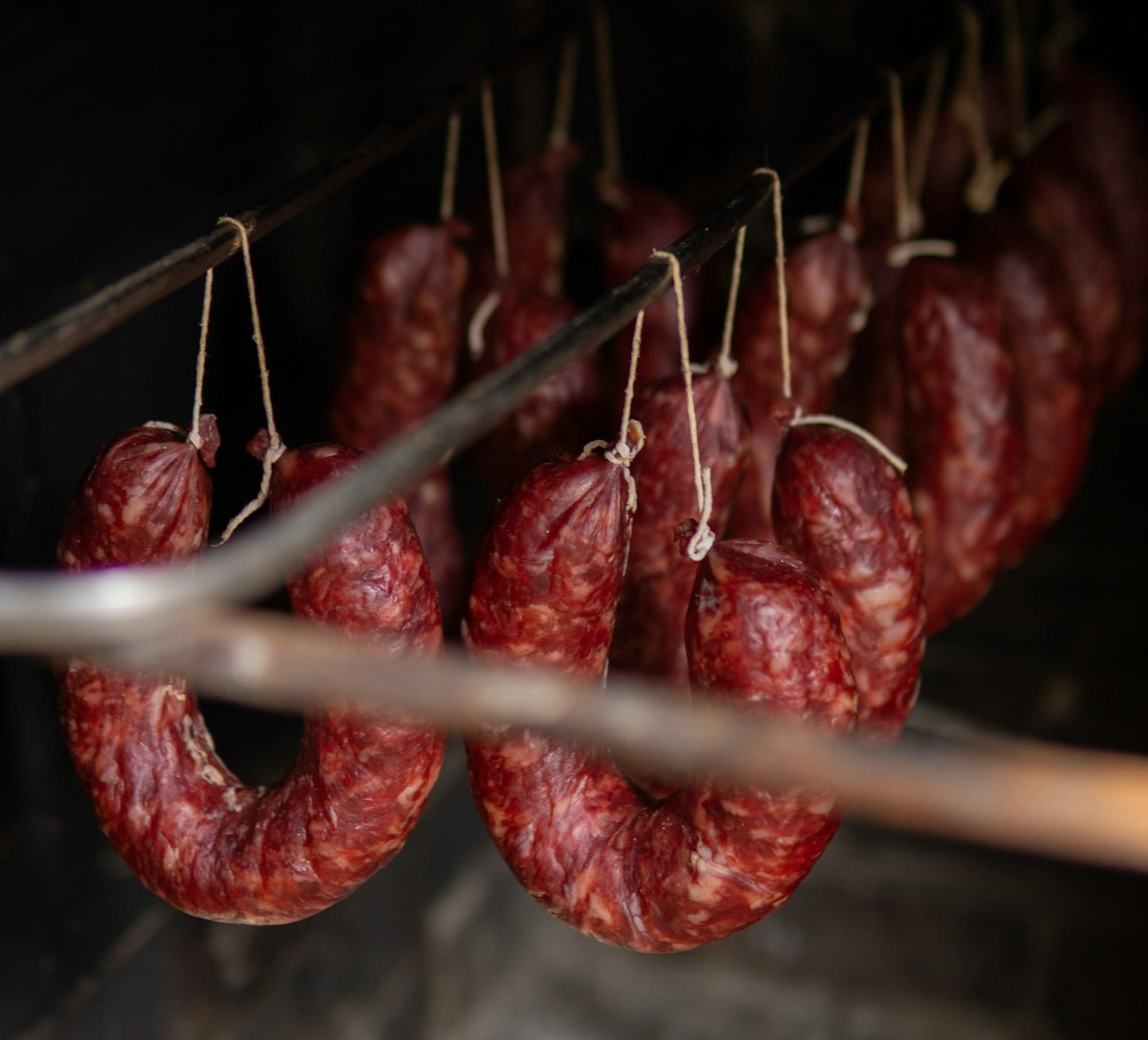 red chili peppers on stick