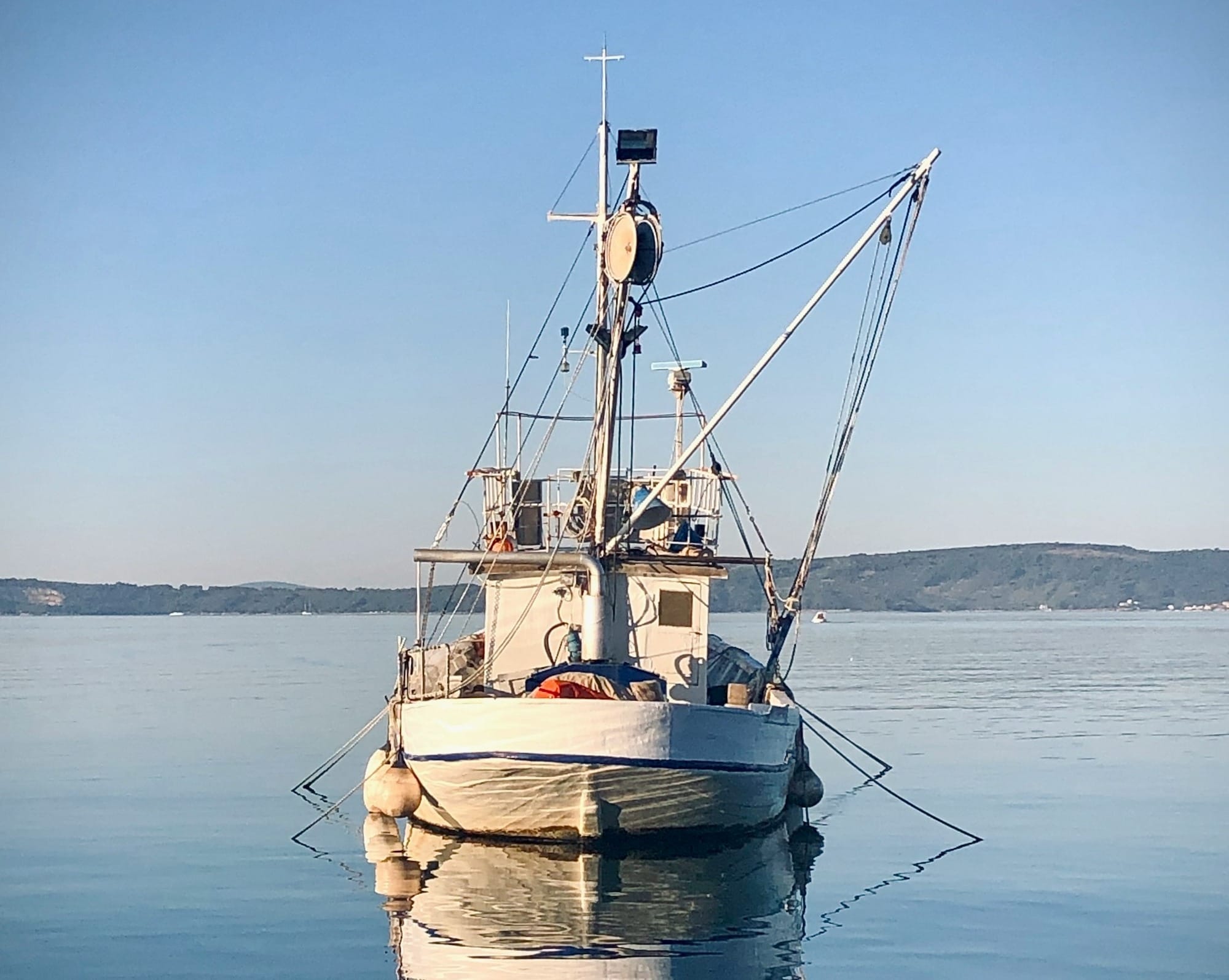 white and brown boat on sea during daytime