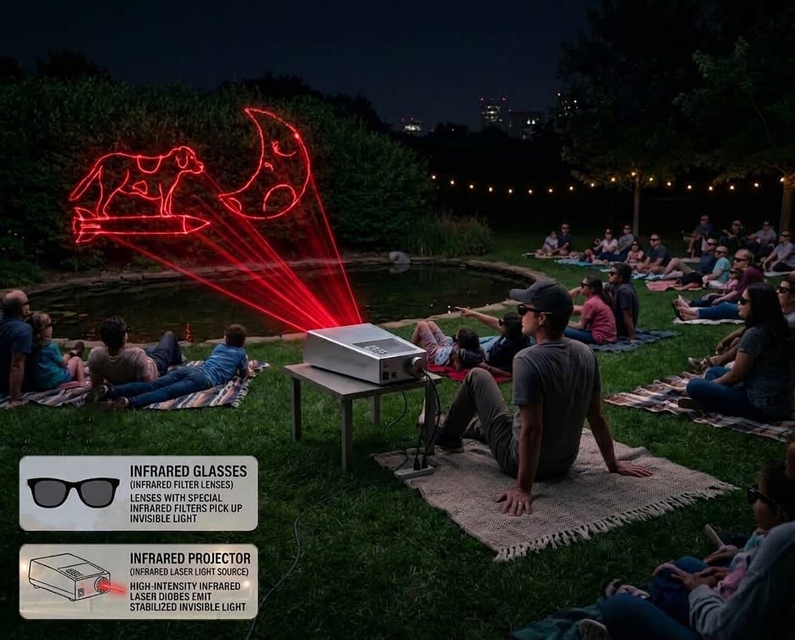 Design Conjecture: Invisible Projector