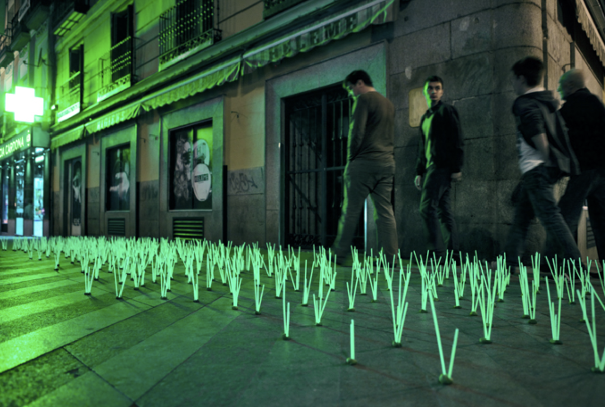 Mutant Weeds: Using Art to Expose Light Pollution