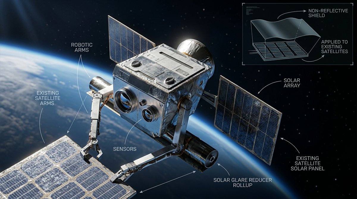Robots Against Space Glare