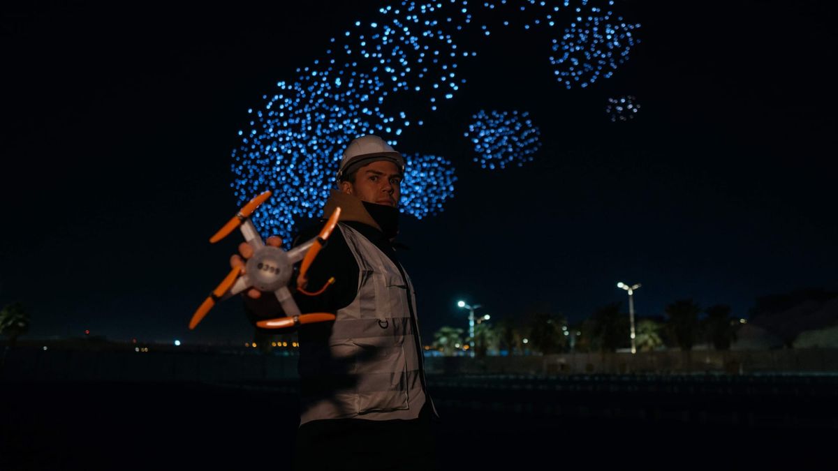 Drones are Flying Up, Fireworks Are Going Down