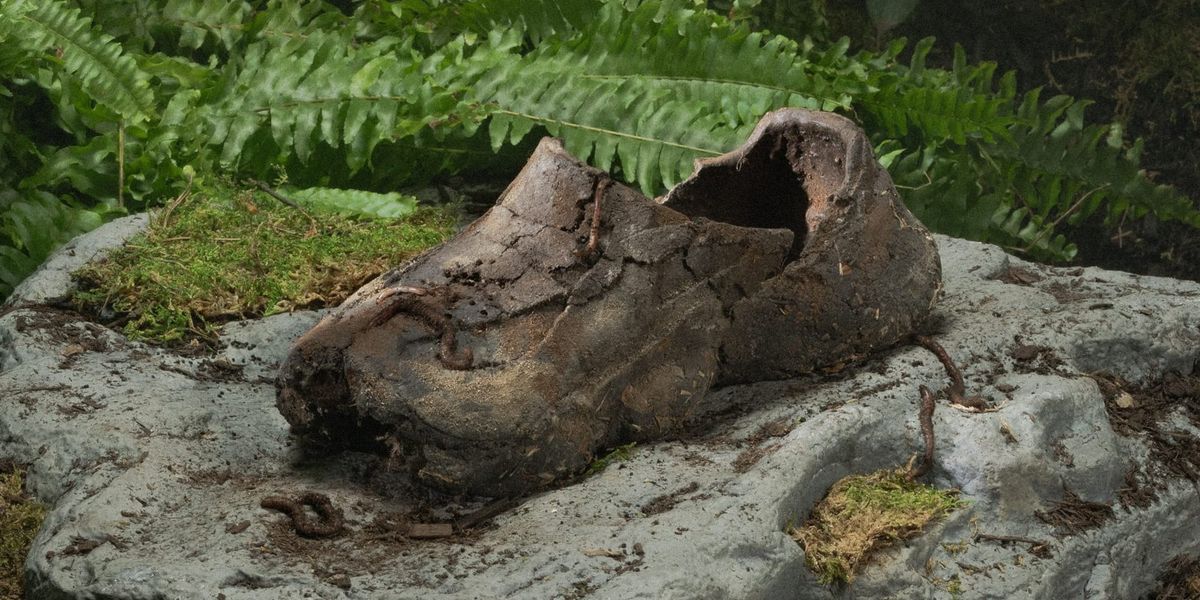 Basura and Yerba Madre create shoes "literally made out of dirt"