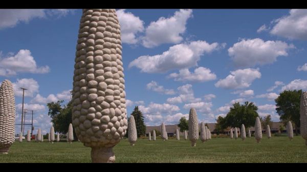 Dublin celebrates corn sculpture's 25th anniversary