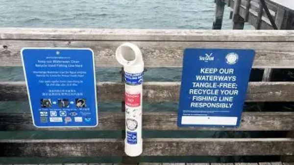 Fishing Line Recycling Efforts