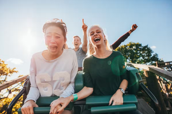 The psychology of roller coasters